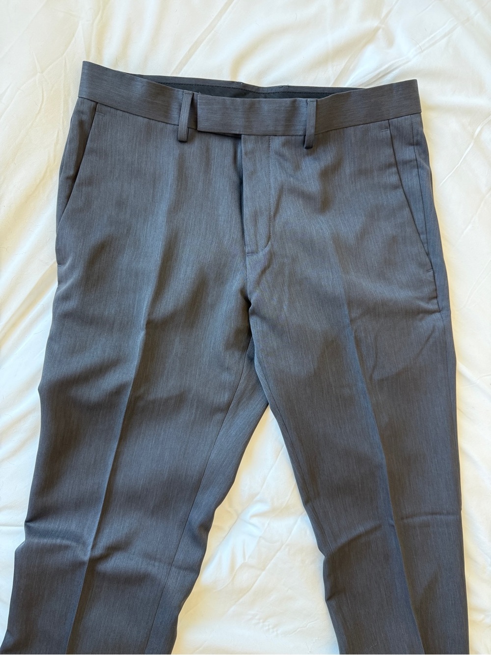 Kenneth Cole Men's Gray Dress Pants